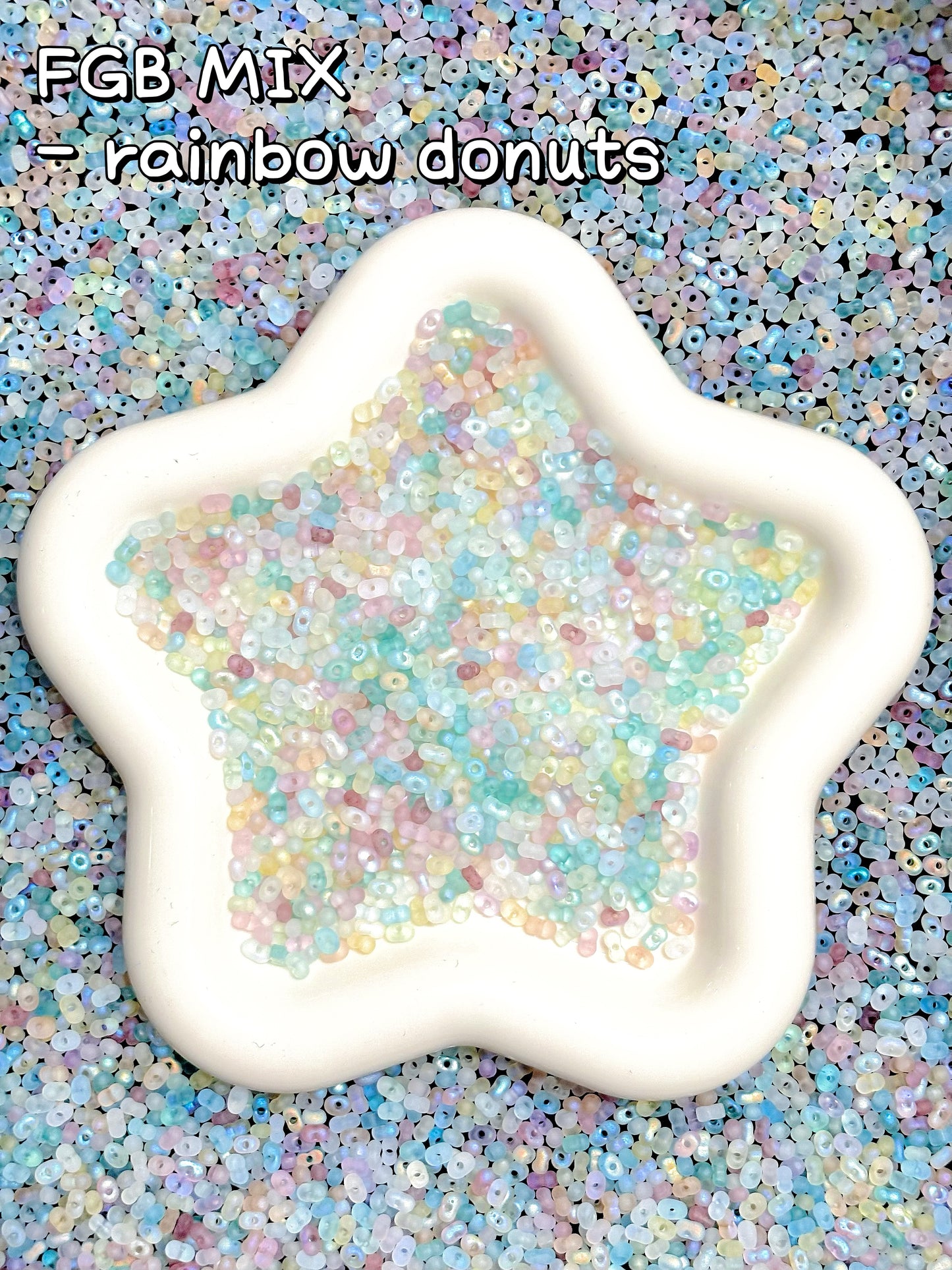 A001.NEW【FGB Mix】Top-Level Brand in Asia, Fancy Uniform Glass Seed Beads mix