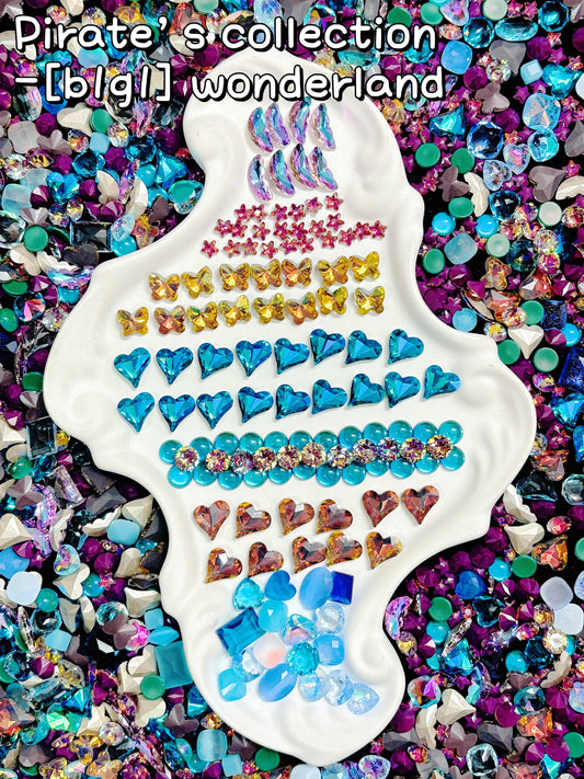 【Pirate‘s Collection】 B1G1 K9 Crystal Glass, nails/bedazzling/fish tanks