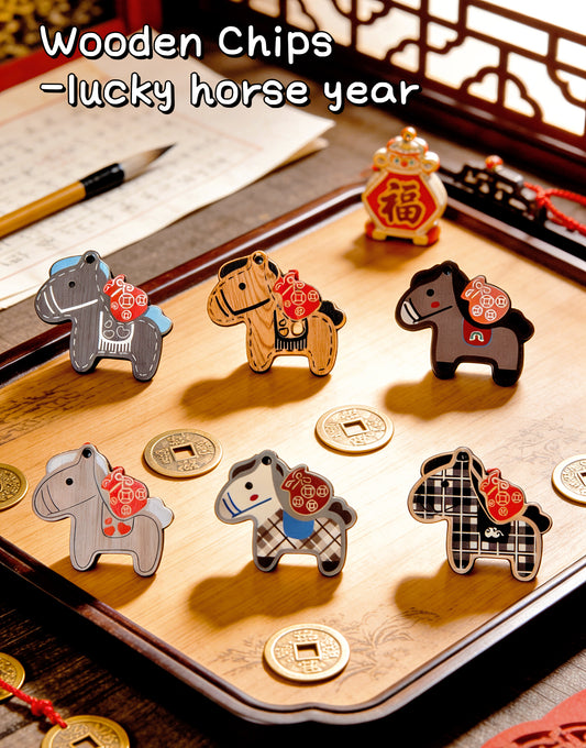 【Wooden Chips】drilled wooden chips, earrings/keychain/scrapbooking