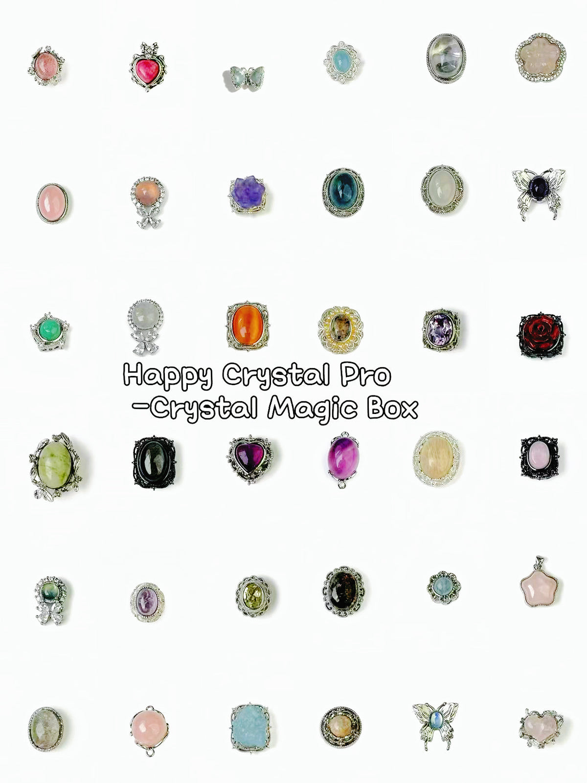 A40【Happy Fancy Crystal】Fancy high-quality crystal beads blind bag