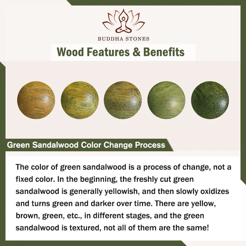 【Woody Aroma】Fragrant Wood Beads Mix